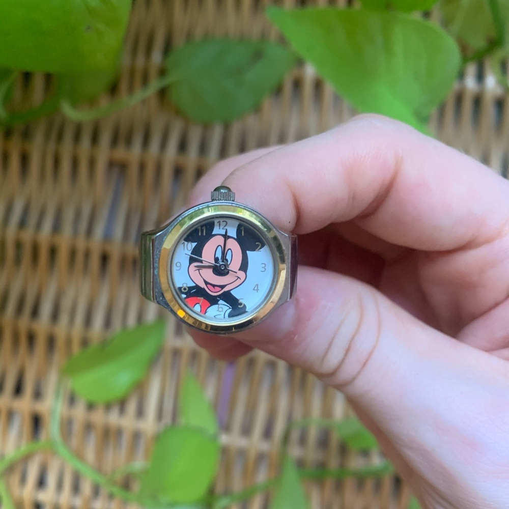 Vintage Mickey Mouse “Watch” Ring